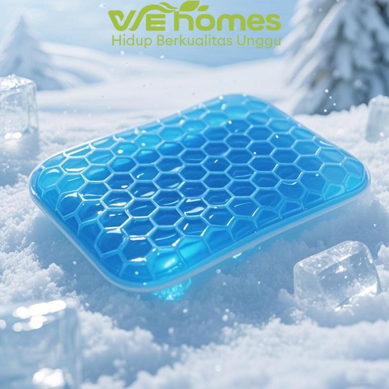 Bantal Alas Duduk Silikon bantalan jok kursi Nyaman Adem Bantal Jok Kursi Mobil