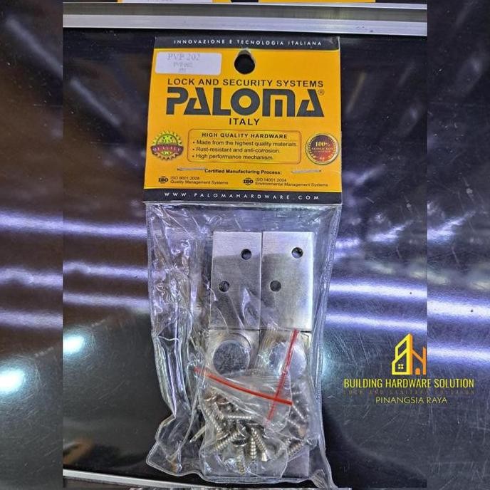 Pivot Hinge Engsel Putar Jendela Brass Gold Pb Emas Paloma Pvp201