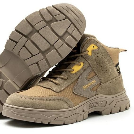 Baru Sepatu Safety Impor Tinggi Original Bukan Cheetah King Jogger