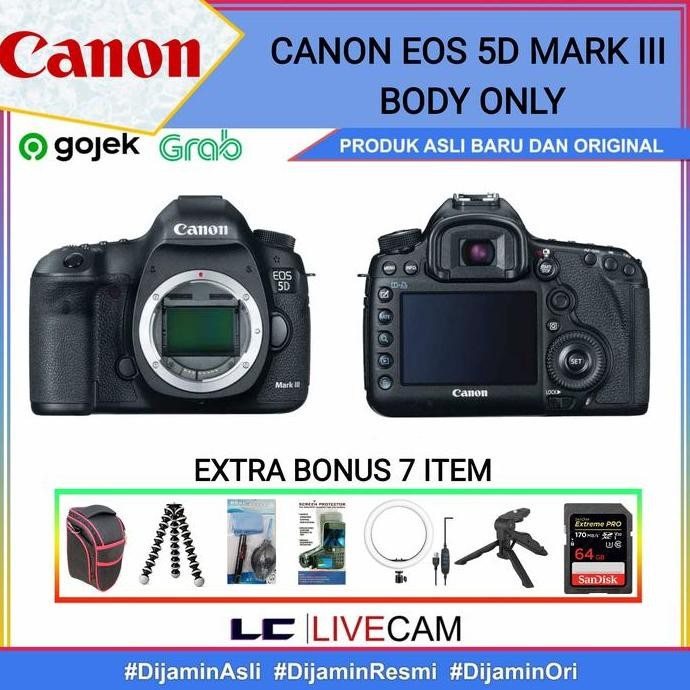 Promo CANON EOS 5D MARK III / KAMERA CANON EOS 5D MARK III BODY ONLY 5DIII COD