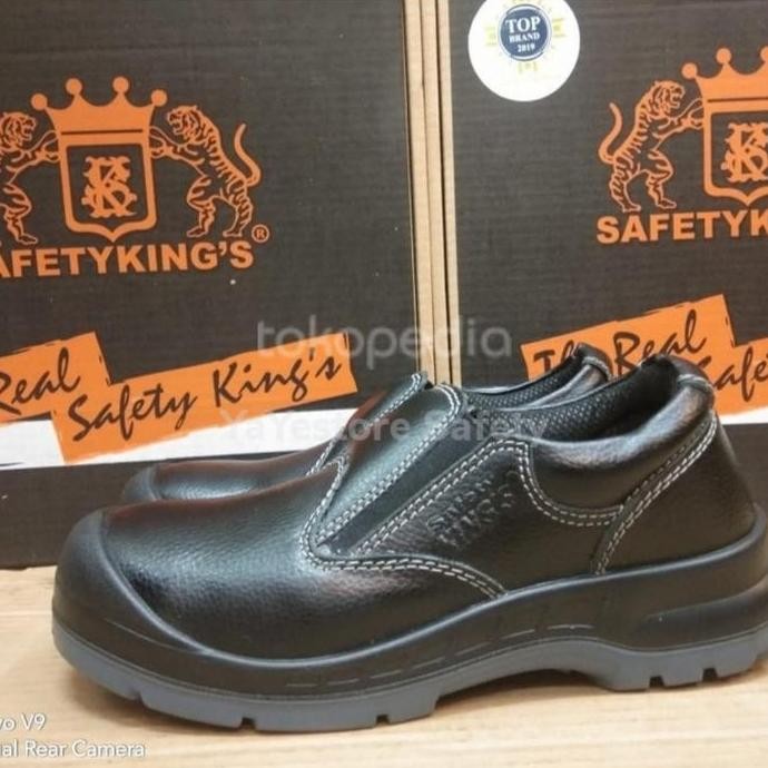 Baru Sepatu Safety King's 807X Original Termurah - Safety Shoes Kerja Berkualitas