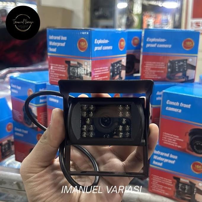 TERSEDIA KAMERA MUNDUR INFRARED BUS & TRUK WATERPROOF 12V / 24V NIGHT VISION