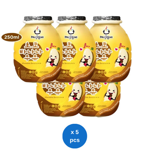 

Mujigae Banana Milk Chocolate 250ml x 5 pcs