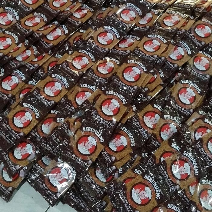 

Rps Serundeng Kelapa Asli Paket Usaha Cap Koki (5Renceng=50Pcs) Kemasan 1 Renceng 10 Pcs- Makanan Praktis Snack Food Siap Saji Rasa Sari Ayam