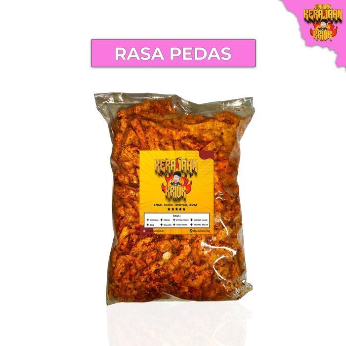

FF KERAJAANKRIUK - BASRENG Beli 1 Dapat 3 Basreng Stik 450 Gram Original 150gr Pedas 150gr Xtra Pedas 150gr bumbu melimpah cemilan