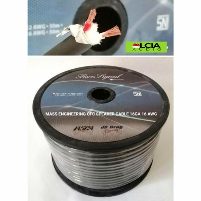 siap kirim kabel speaker pure signal ofc - kabel speaker mobil berkualitas tinggi