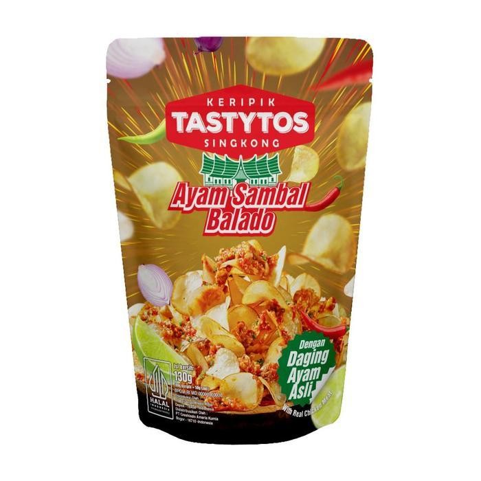 

FF Keripik Singkong Ayam Sambal Balado 130 gram Cemilan Snack