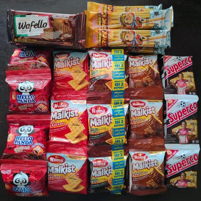 

FF Biskuit wafer malkist dapat 10 pcs