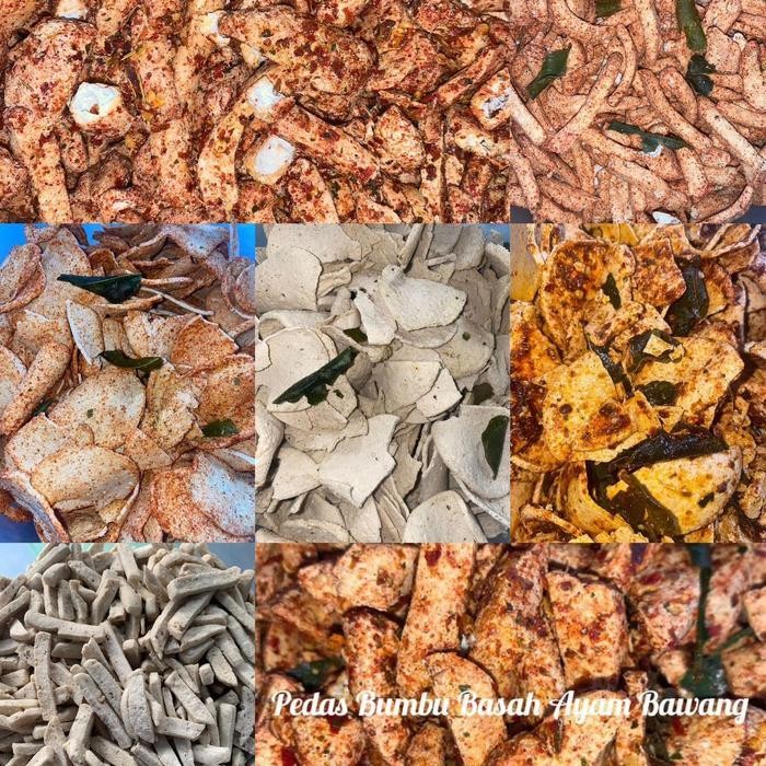 

FF [500 Gram] Basreng Cemilan Nyanyat Stik & Pipih