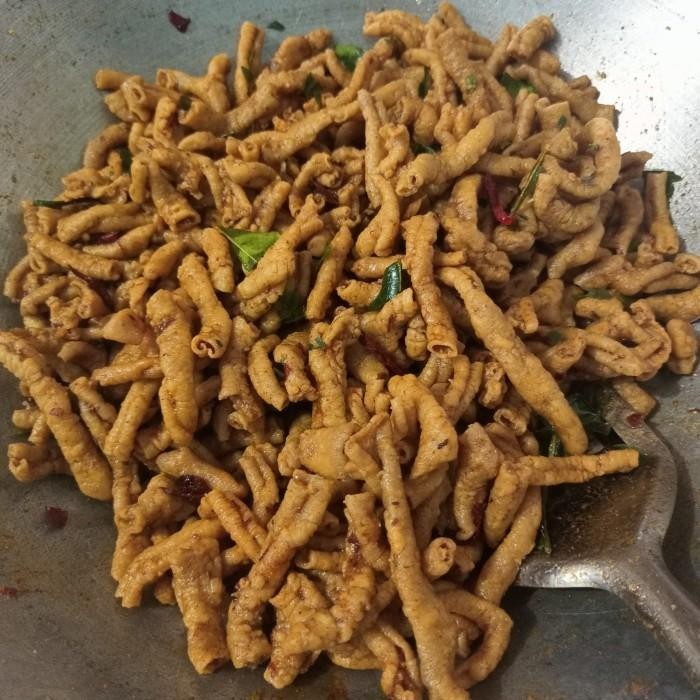 

FF 1kg Kripik Usus Sambal Pedas Daun Jeruk