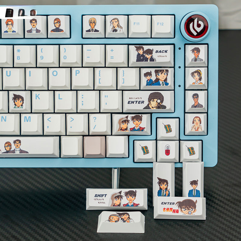 Shinano-Kawa Detective Conan Keycap  Kudo Shinichi Ran mori Kogoro Aihara 36Additional Keycaps