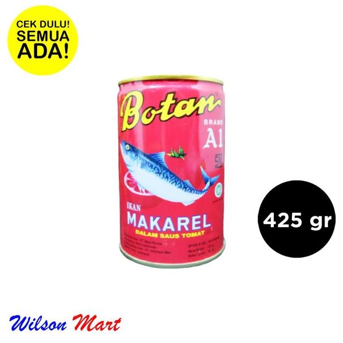 

READY BOTAN IKAN MAKAREL SAUS TOMAT 425G - MACKEREL KALENG SAUS TOMAT ENAK