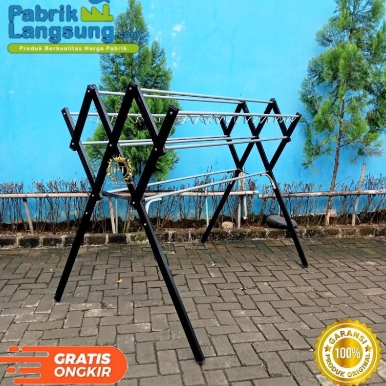 Jemuran Pakaian jumbo / jemuran lipat / pakaian / 180cm