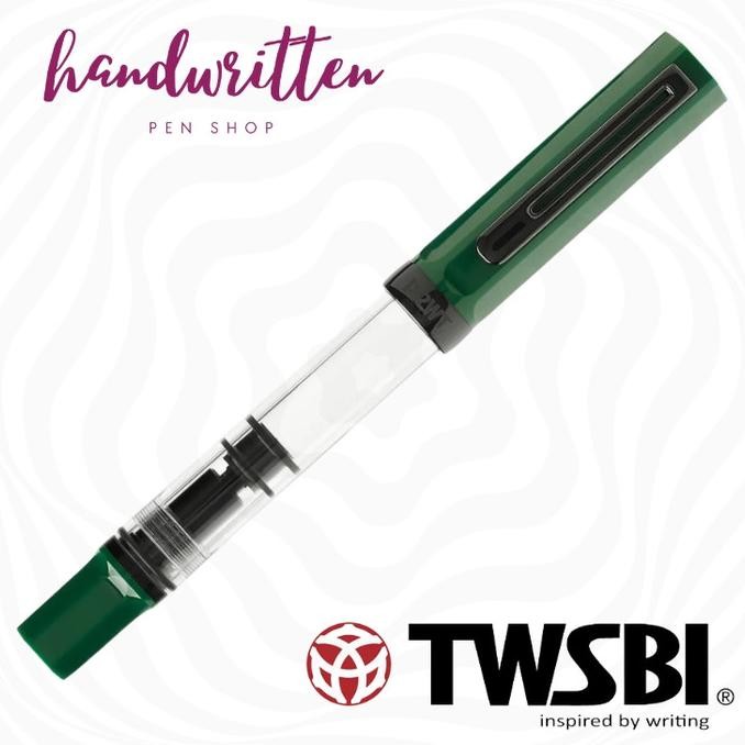 

TWSBI Eco Fountain Pen Deluxe Irish Green On Onyx