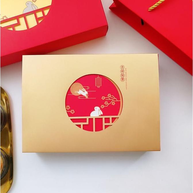 

Sale! Dus Box Mooncake Snow Skin 50 Gram - Kotak Kue Bulan Premium