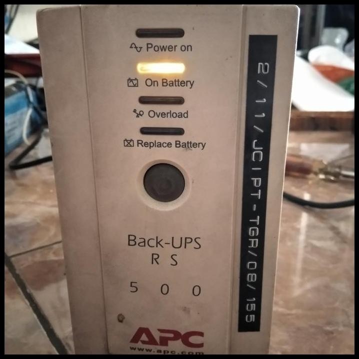 ups apc rs 500 tanpa Baterai