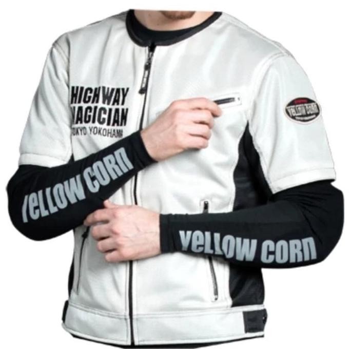 YELLOW CORN ARM SLEEVE YAS 001 BLACK | MANSET RIDING YELLOW CORN