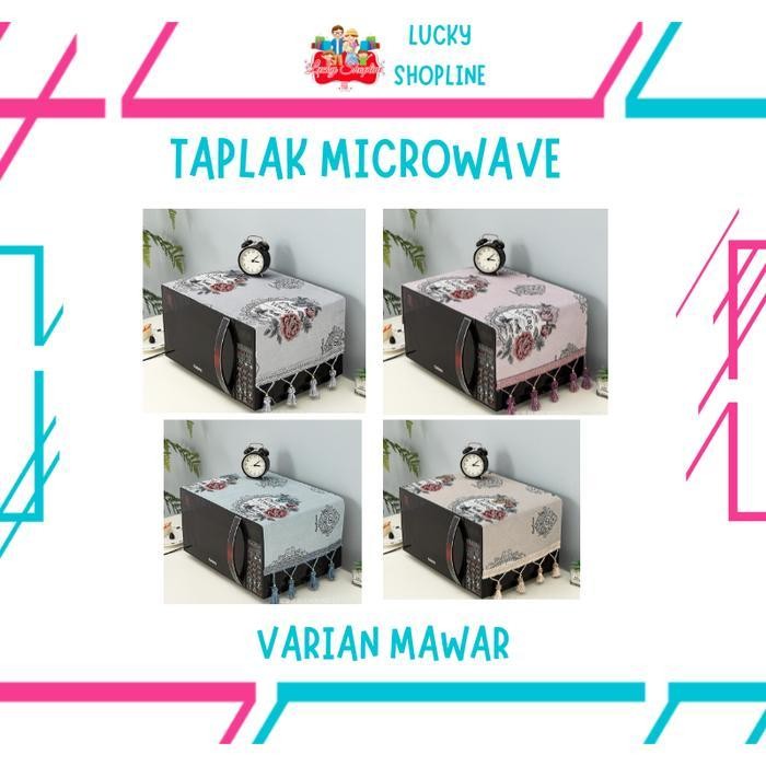 (Termurah) Taplak Dispenser Galon Bawah - Tutup Microwave - Tutup Dispenser Galon Bawah - Cover Oven