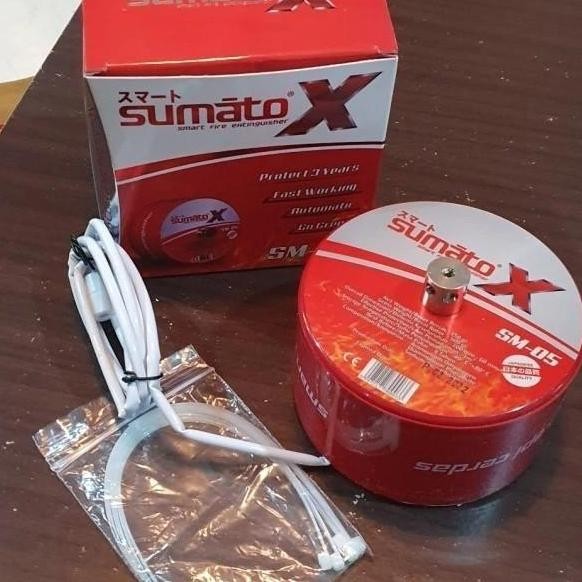Sumato X Sm-05 Apar Mini Pemadam Api Otomatis 3 Tahun Apar Mobil Apar Ekskavator Apar Panel Listrik 