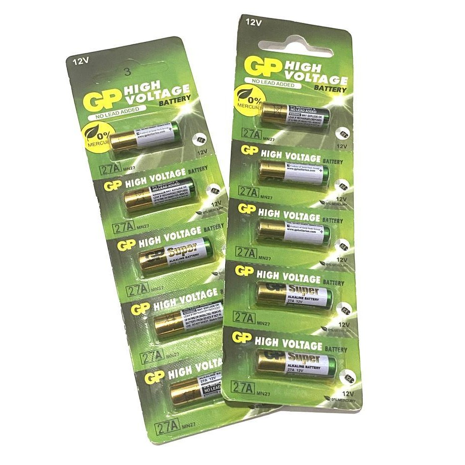 Rs Baterai Gp Super Alkaline 27A 12V