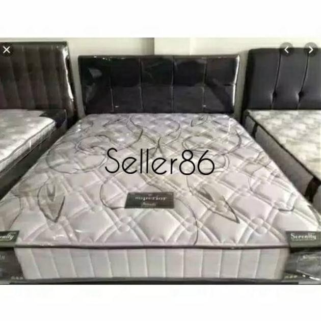 KASUR SPRINGBED ELITE SERENITY SUPERIOR 160 180 X 200 BANDUNG / DIVAN SANDARAN ELITE SPRINGBED AST n