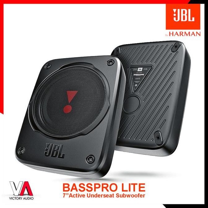 Subwoofer Aktif Kolong Jok Audio Mobil JBL BASSPRO LITE 7" Underseat Active Sub Built in Power Amp 2