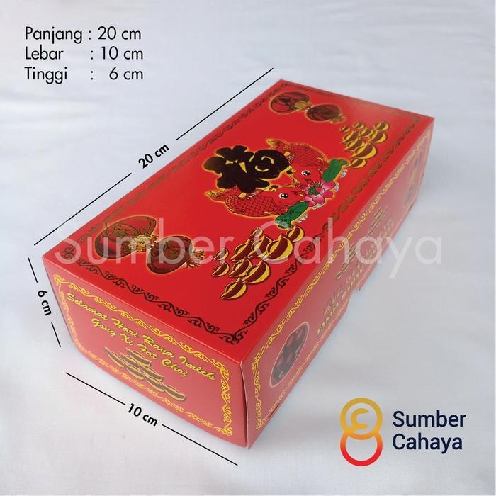 

IX Kotak Kardus Box Imlek Kue Bakul Keranjang/ Dodol China /Box Kue Imlek