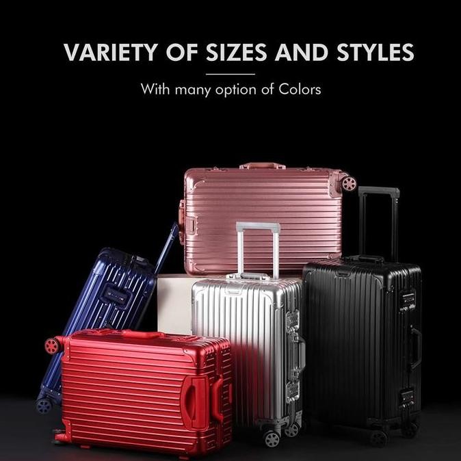 BBS 20"-28" Koper Roaming Koper Full Aluminium Koper Anti Pecah Murah B002