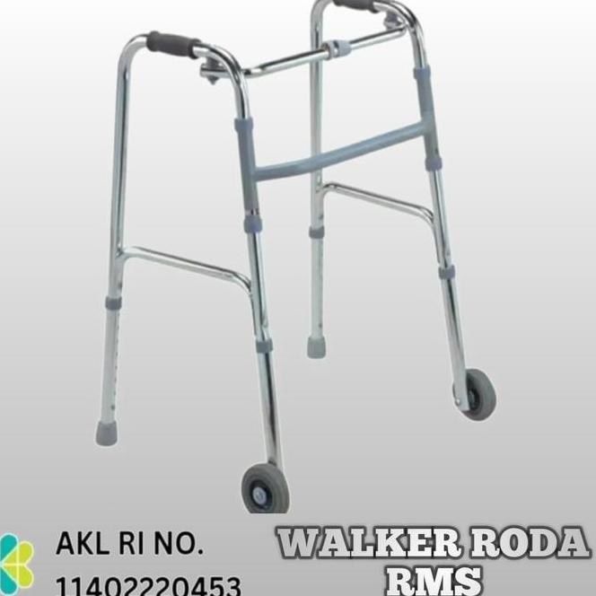 Terlaris Walker Alat Bantu Jalan Lansia Roda Rms Ringan Dan Kokoh Alat Terapi Ready