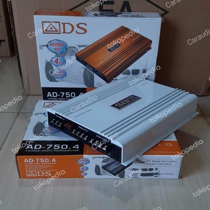 Power ADS AD-750.4 Amplifier ADS AD-750.4 POWER 4 Chanel ADS 750.4