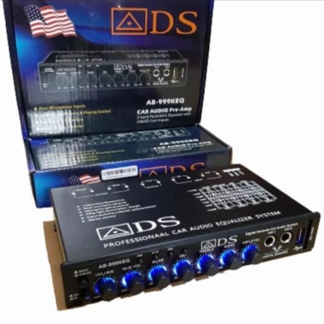 Pre Amp PARAMETRIK ADS AB-999KEQ BLUETOOTH EQUALIZER ADS 999KEQ