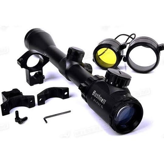 TELESKOP SENAPAN ANGIN BUSHNELL 3-9X40 EG MILDOT ORIGINAL DAN TERPERCAYA