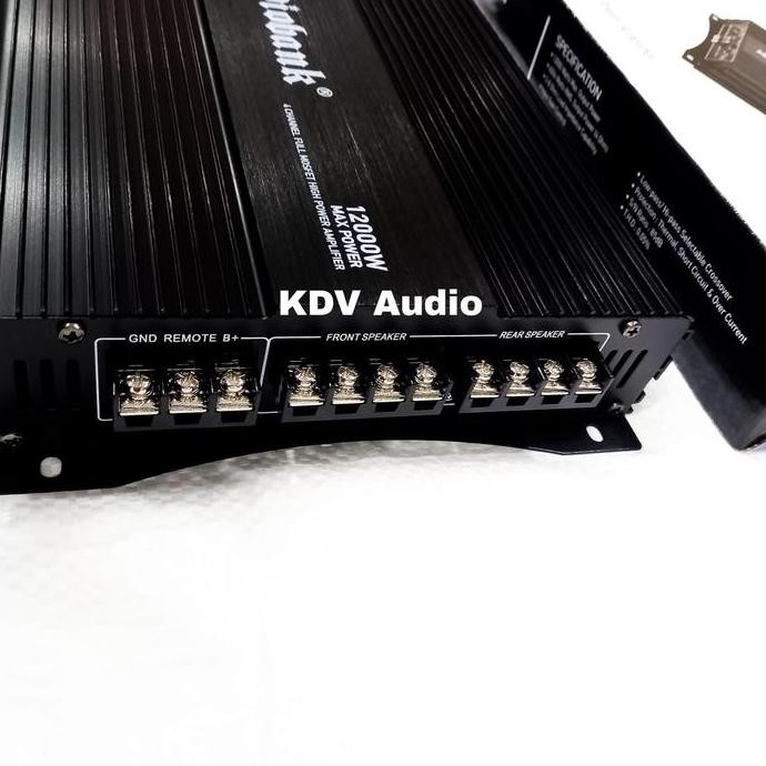 Power Amplifer Audiobank 4 Channel / Power Audiobank AB-4800