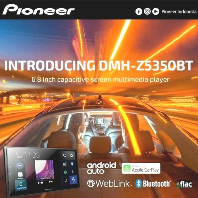 HEAD UNIT DOUBLEDIN PIONEER DMH-Z5350BT