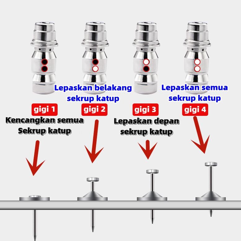 Alat paku tembak beton / Nail gun / nails guns rivet tool / mesin paku rivet / paku tembak manual / 