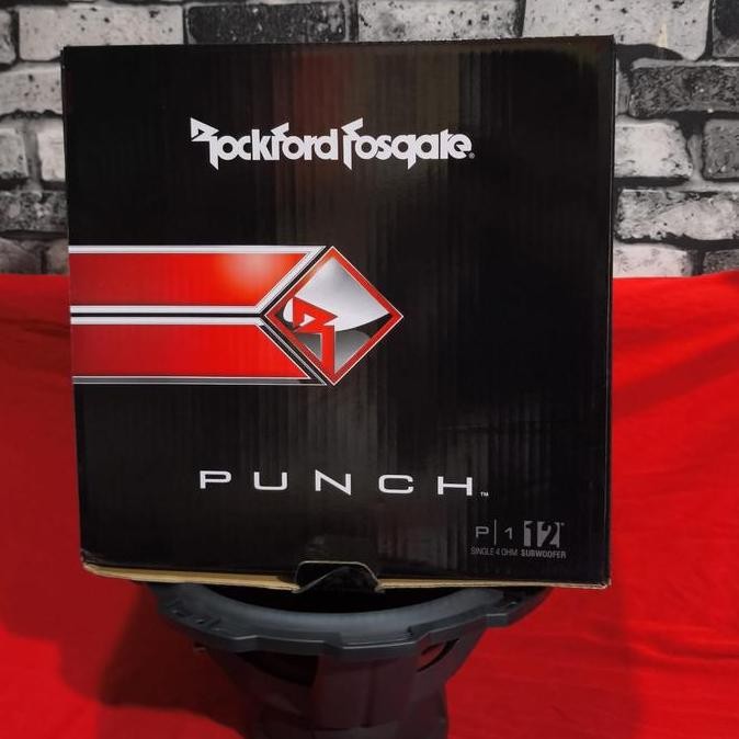 Subwoofer Rockford P1 - 12 Inch - Orinal - Rockford Rosqate 12 Inch