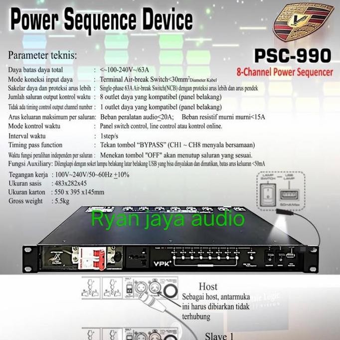 Power sequence device 8chanel