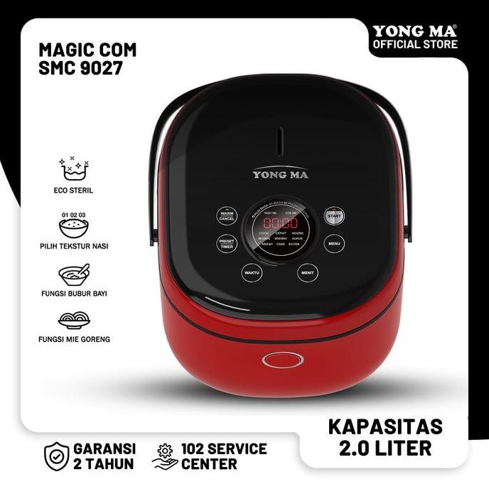 Yong Ma | Digital Rice Cooker / Magic Com Smc 9027 Aluminium Inner Pot