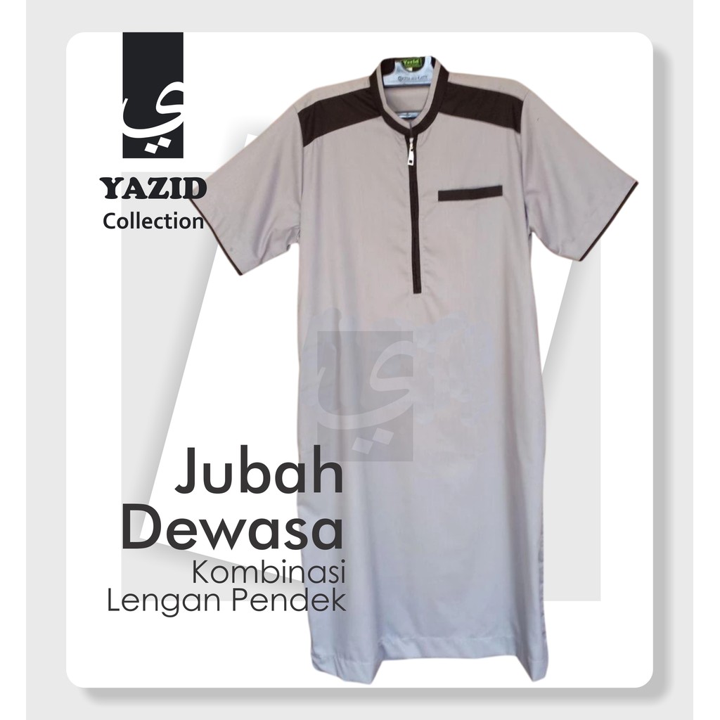 Jubah Lengan Pria Lengan Pendek