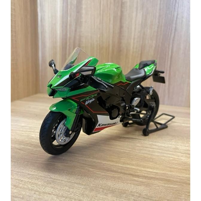 Diecast Miniatur Motor Kawasaki Zx10R Skala 112