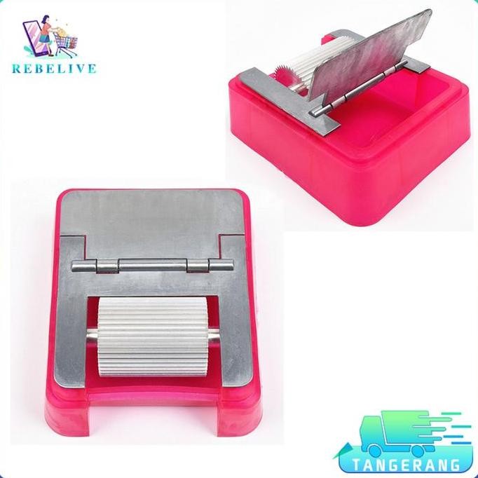 

Alat Cat Tepian Pinggiran Kulit Oil Edge Dye Roller Leather Edge Roller Co