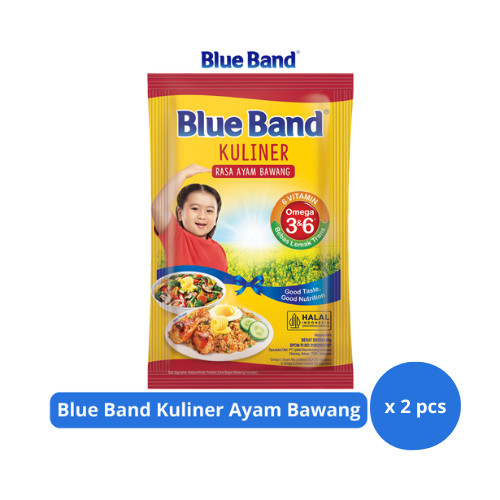 

Blue Band Kuliner Ayam Bawang 40gr x 2 pcs