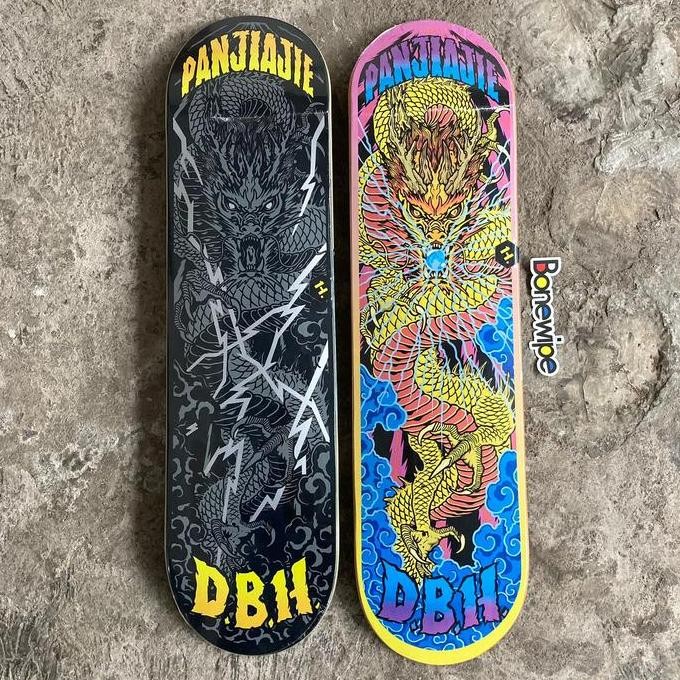 Dbh: Do By Heart Dragon Skateboard Deck Size 8.0