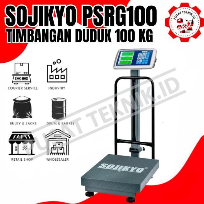Timbangan Digital Sojikyo 100Kg/Timbangan Duduk Sojikyo 100Kg Co