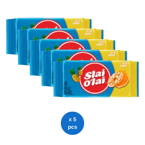

Roma Slai O'lai Pineapple 192gr x 5 pcs