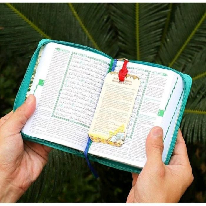 

IK Al Quran Saku Pocket Terjemah Al halim rubu' HVS - Al Quran Kecil Mini oleh-oleh Haji Alquran