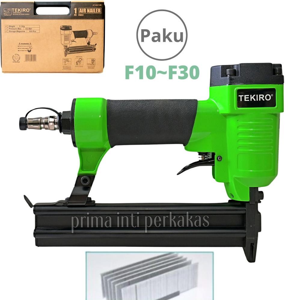 TERSEDIA Tekiro Air Nailer Stapler Gun Mesin Staples Angin / Paku Tembak Angin
