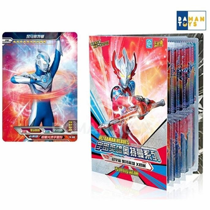 Album Kartu Ultraman Zero Buku Kolesksi Mainan Kartu Ultraman Z Ribut