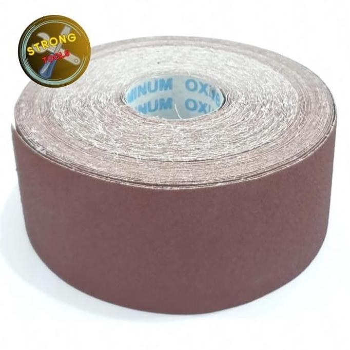 Amplas Roll - Rempelas - Remplas - Kertas Gosok No 120 ( 45 Meter) Co
