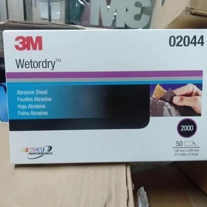 3M Amplas Wetordry Grit 2000 02044 Co